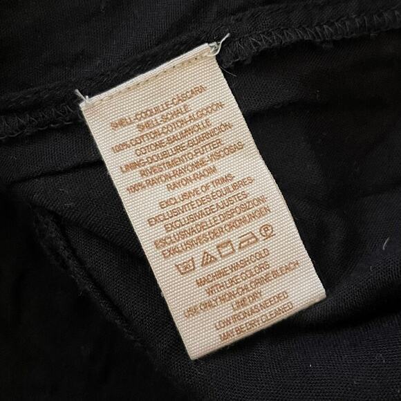 Free People Josie Deep V Neck Floral Mini Dress - Black Teal Purple - Size L - Picture 6 of 6